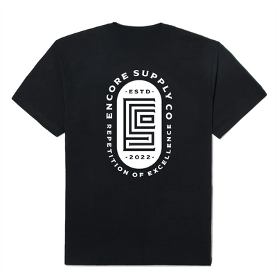 Encore Supply Co Type T-Shirt - Black