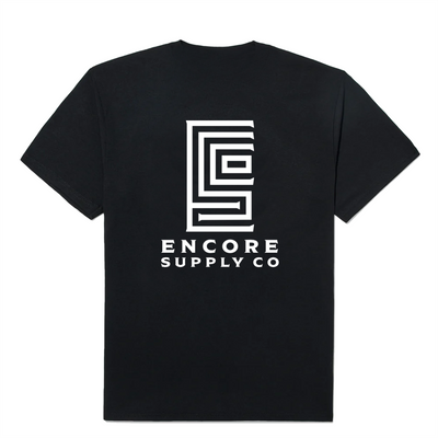 Encore Supply Co Monogram T-Shirt - Black